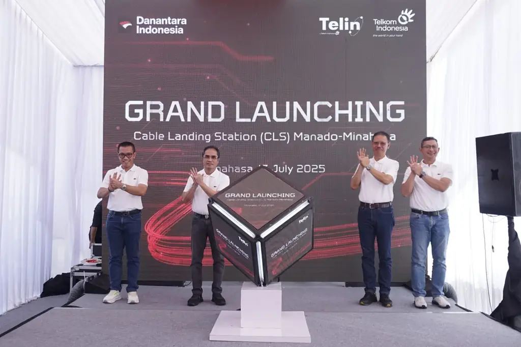 Telin Integrasikan Cable Landing Station Minahasa, Perkuat Akses Konektivitas Indonesia ke Asia Pasific